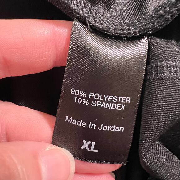 RBX Womens Performance Athletic Leggings Skinny Leg Ankle Length Black XL - Picture 8 of 9